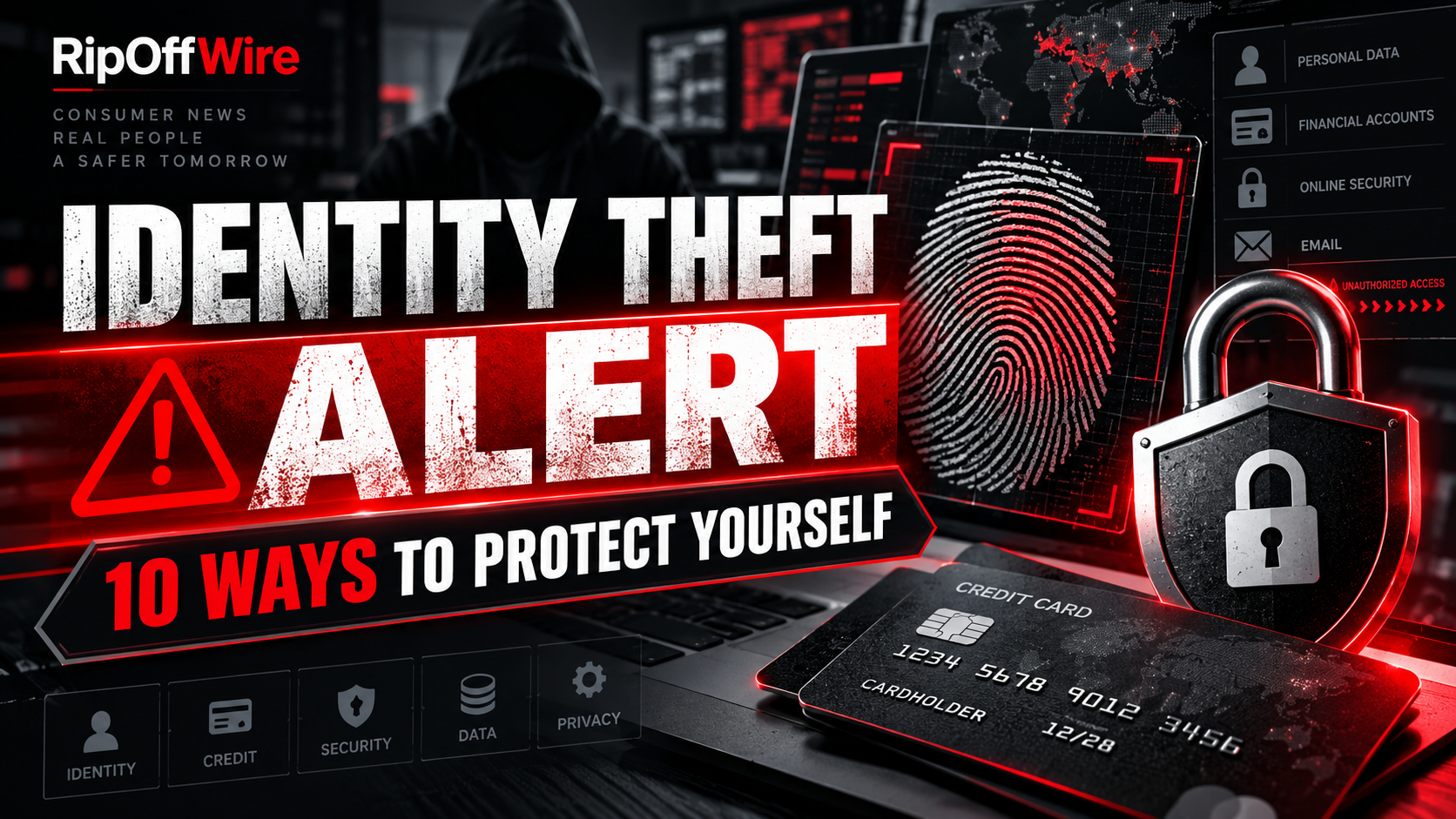 Identity Theft Is on the Rise: 10 Ways to Protect Yourself From Scammers